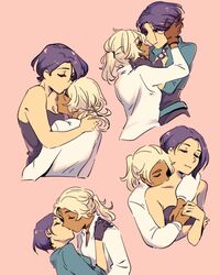 2girls catherine_(fire_emblem) couple cuddling female fire_emblem fire_emblem:_three_houses hugging hugging_from_behind kissing kissing_neck lesbian neck_kiss nintendo shamir_nevrand source_request teires_(teir3s) wholesome yuri rating:Questionable score:84 user:LowKey99