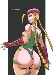 ass ass_focus back_view big_ass big_butt braid butt_crack butt_focus cammy_white colacat95 fat_ass female female_only huge_ass leotard looking_back standing street_fighter street_fighter_v thick thick_ass thick_thighs thighs thong_leotard wide_hips rating:Explicit score:80 user:Colacat95