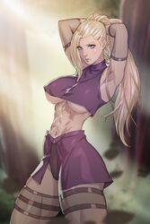 alternate_breast_size arttoru blonde_hair blue_eyes boruto:_naruto_next_generations huge_breasts ino_yamanaka milf naruto naruto_shippuden thick_thighs thunder_thighs toned_stomach underboob rating:Explicit score:250 user:The_Realistic