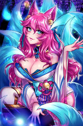 1girls ahri female female_focus female_only league_of_legends maiulive rating:Questionable score:4 user:mydickhurtaf