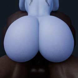 1boy 1girls 3d ass ass_focus big_ass big_penis blizzard_entertainment blue_body blue_hair breasts completely_nude cpt-flapjack dark-skinned_male fat_ass female female_on_top huge_ass interracial large_ass male nude nude_female nude_male overwatch overwatch_2 ponytail sex thick_thighs thighs veiny_penis widowmaker rating:Explicit score:76 user:MegaPint