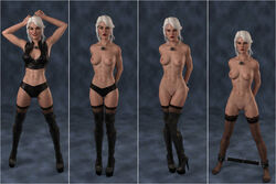 1girls 3d arms_up black_panties bound bound_ankles ciri cirilover1 embarrassed embarrassed_nude_female enf nude nude_female on/off pigeon-toed spreader_bar the_witcher_(series) the_witcher_3:_wild_hunt topless topless_female white_hair rating:Explicit score:4 user:Sand-Snake