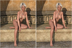 1girls 3d bikini ciri cirilover1 nude on/off swimsuit the_witcher_(series) the_witcher_3:_wild_hunt topless topless_female white_hair rating:Explicit score:1 user:Sand-Snake