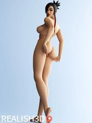 nude nude_female posing realish3d sierra_(fortnite) rating:Explicit score:11 user:eman594302