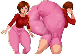 1girls abs ass ass_focus auburn_hair bent_over big_ass big_breasts big_butt big_thighs blush bottom_heavy breasts butt cameltoe cyberboi disney eye_contact fat_thighs female female_only helen_parr hips huge_ass huge_butt huge_thighs large_ass large_thighs leggings lips looking_at_viewer massive_thighs mature_female milf pale-skinned_female pale_skin pantylines perky_breasts pixar pixar_mom plump_labia pussy_bulge pussy_visible_through_clothes short_hair skintight smooth_skin solo solo_female superheroine the_incredibles thick_thighs thighs thunder_thighs thunderthighs tight_clothing tight_pants voluptuous wide_hips rating:Questionable score:530 user:Mukkypokky