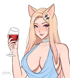 1girls ahri female female_focus female_only league_of_legends shio_aw rating:Questionable score:23 user:mydickhurtaf