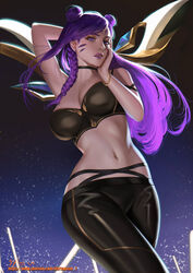 1girls female female_focus female_only k/da_kai'sa k/da_series kai'sa league_of_legends syleeart rating:Questionable score:12 user:mydickhurtaf