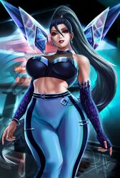 1girls female female_focus female_only fl1cs k/da_all_out_kai'sa k/da_all_out_series kai'sa league_of_legends rating:Questionable score:17 user:mydickhurtaf