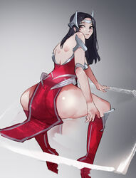 1girls female female_focus female_only irelia_xan tnt_(pixiv8487740) rating:Questionable score:15 user:mydickhurtaf