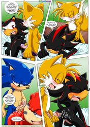 anal anal_sex anus ass balls bbmbbf blush comic comic_page cum cum_in_ass cum_inside cum_on_ass gay knuckles_the_echidna lube male male/male male_only mobius_unleashed palcomix penis sega sex shadow_the_hedgehog sonic_(series) sonic_the_hedgehog sonic_the_hedgehog_(series) swingers_2_(comic) tails yaoi rating:Explicit score:21 user:Nevla2022