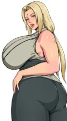 1girls alternate_breast_size ass ass_focus big_ass big_breasts blonde_hair breasts breasts_bigger_than_head brown_eyes clothing doodlexxx ecoas edit facial_mark female female_only forehead_mark from_behind fully_clothed gilf huge_ass huge_breasts kimono large_breasts light-skinned_female light_skin lipstick long_hair looking_at_viewer looking_back looking_back_at_viewer low_twintails makeup massive_breasts mature mature_female mature_woman milf naruto naruto_(classic) naruto_(series) naruto_shippuden pants pinup plain_background plump ponytail sagging_breasts sash sideboob simple_background solo solo_focus thick_ass thick_thighs thighs third-party_edit thunder_thighs tsunade twintails very_long_hair voluptuous voluptuous_female white_background rating:Questionable score:123 user:Foreverpain