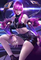 1girls evelynn female female_focus female_only galakushi k/da_evelynn k/da_series league_of_legends rating:Explicit score:22 user:mydickhurtaf