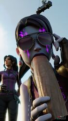 1boy 2girls big_penis crossover dark_bomber fellatio fortnite fortnite:_battle_royale glasses gloves huge_cock kate_bishop kate_bishop_(fortnite) marvel marvel_comics oral partial_male ponytail purple-tinted_eyewear red-j red_lj semen sunglasses tinted_eyewear rating:Explicit score:51 user:LJ-RED