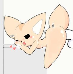 aggressive_retsuko ambiguous_penetration anthro ass balls bent_over big_balls big_butt big_penis big_tail black_eyes black_sclera blush bodily_fluids breast_squish breasts canid canine curvaceous curvy_figure desk disembodied_penis duo female female_focus female_penetrated fennec fenneko fox fur furniture genitals glistening glistening_body glistening_breasts glistening_butt glistening_fur glistening_thighs heart hourglass_figure huge_hips huge_thighs looking_back male male/female male_penetrating mammal medium_breasts nub_feet nude on_desk open_mouth penetration penis sanrio simple_background sleepysous smile smooth_fur solo_focus squish steam sweat sweatdrop table tan_body tan_fur thick_thighs voluptuous white_background wide_hips rating:Explicit score:65 user:bot