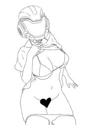 black_and_white breasts fortnite fortnite:_battle_royale paradigm_(fortnite) thighs rating:Explicit score:19 user:Parababe