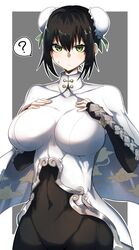 black_hair female female_only gin_moku green_eyes large_breasts qin_liangyu_(fate) question_mark tagme tight_clothing rating:Explicit score:58 user:Dr.Soviet