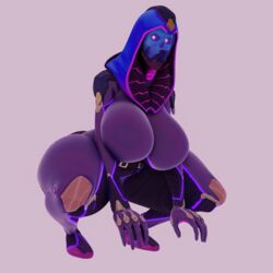 big_ass big_breasts crouching dunkin_kk_(artist) fat_ass fortnite purple_clothing solo solo_female suit thick_thighs tight_clothes tight_clothing torin_(fortnite) voluptuous wide_hips rating:Questionable score:35 user:dunkdunkbutt