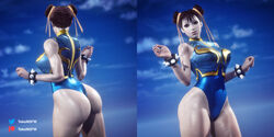 1girls 3d ass big_ass brown_hair capcom chun-li chun-li_(fortnite) dat_ass female female_only fortnite fortnite:_battle_royale solo street_fighter street_fighter_iv street_fighter_v tekonsfw rating:Explicit score:102 user:tekoNSFW