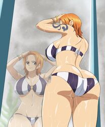 1girls ass big_ass big_balls big_breasts big_butt bikini breasts butt female female_focus female_only huge_breasts iwao178 nami one_piece one_piece_film_strong_world orange_hair pawg pre-timeskip pre_timeskip short_hair shounen_jump solo standing thick_thighs thighs rating:Questionable score:345 user:Mukkypokky