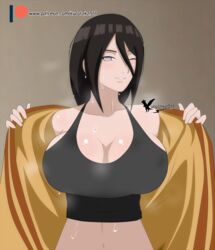 1girls agung911 almost_naked bare_shoulders barely_clothed big_breasts blush boruto:_naruto_next_generations bra breasts breasts_apart brown_hair cleavage curvaceous curvy curvy_body curvy_female curvy_figure female female_only fully_clothed functionally_nude grin hair_between_eyes horny hyuuga_hanabi kimono light-skinned_female light_skin long_hair mostly_nude naruto naruto_(series) no_undershirt one_eye_closed open_clothes open_kimono patreon_username pinup presenting presenting_breasts shiny shiny_hair shiny_skin slim_waist smile solo solo_focus sports_bra steam steaming_body sweat sweating sweating_profusely sweaty uncensored undressing upper_body url violet_eyes watermark web_address wet wet_body wet_skin wide_hips rating:Safe score:151 user:Youmehim