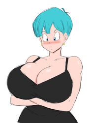 1girls blush blushing bulma_briefs dragon_ball female momiji_(artist) solo solo_female rating:Questionable score:122 user:Bli55fulrp