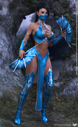 1girls 3d angelblade69 black_hair blue_eyes boob_window facemask fit_female kitana large_breasts loincloth long_hair looking_at_viewer mortal_kombat mortal_kombat_(2011) revealing_clothes thighhighs voluptuous war_fan rating:Questionable score:56 user:TheKindHaremMaster