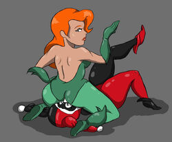 2girls ass batman:_the_animated_series batman_(series) big_butt breasts bubble_butt canon_couple clothing dc_comics dcau duo facesitting female female/female female_only femdom fully_clothed green_skin harley_quinn harley_quinn_(classic) inside kinkartist large_breasts lezdom on_top plant poison_ivy poison_ivy_(dcau) rear_view red_hair sitting_on_face wide_hips yuri rating:Explicit score:28 user:Skel21