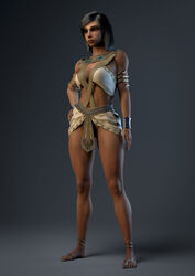 1girls 3d black_hair blizzard_entertainment dark-skinned_female dark_skin egyptian egyptian_clothes egyptian_clothing female female_only overwatch pharah vgerotica rating:Explicit score:91 user:mihoens