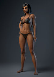 1girls 3d athletic bikini black_hair blizzard_entertainment dark-skinned_female dark_skin egyptian female female_only muscles muscular muscular_female overwatch pharah vgerotica wide_hips rating:Explicit score:62 user:mihoens