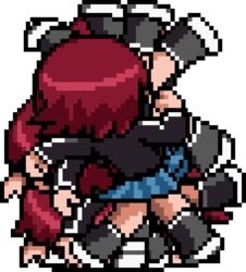  animated ass cartwheel casual casual_nudity clothing female footwear gif human kim_pine no_panties pale_skin pixel_art reallysoftuser scott_pilgrim skirt skirt_lift tagme thick_thighs thighs  rating:questionable score: user:riftnsfwarch