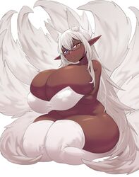 big_ass big_breasts dark-skinned_female jourjii thighhighs rating:Explicit score:32 user:Uglydude452