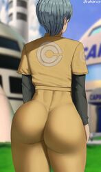 1girls ass back_view big_ass big_butt blue_hair bubble_ass bubble_butt bulma_briefs butt dat_ass dragon_ball dragon_ball_super dragon_ball_super_super_hero fat_ass female female_only hi_res highres large_ass mature_female milf savagexthicc short_hair solo solo_female thick thick_ass thick_thighs tight_clothing voluptuous rating:Questionable score:328 user:dedc23