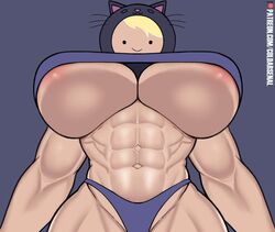 1girls absurdres adventure_time areolae big_breasts blonde_hair coldarsenal female female_only large_breasts larger_female looking_at_viewer muscles muscular muscular_female navel nipples panties solo solo_female solo_focus susan_strong underboob rating:Explicit score:99 user:StarKulling