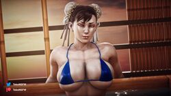 1girls 3d big_breasts breasts chun-li female female_only solo street_fighter street_fighter_v tekonsfw rating:Explicit score:55 user:tekoNSFW