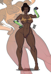 1girls 2d big_breasts breasts dark-skinned_female dark_skin female flexing jacqui_briggs kuzanagi16 mortal_kombat mortal_kombat_11 muscular muscular_female nipples pussy solo_female torn_clothes rating:Explicit score:71 user:emissaryofrainbows