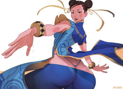 ass ass_cleavage butt_crack capcom chun-li crisisbeat female female_focus female_only g-string rear_view street_fighter street_fighter_6 wide_hips rating:Questionable score:73 user:droid377