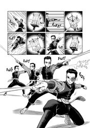 avatar_the_last_airbender black_and_white burn_scar clothing comic comic_page fire firebending jin_(avatar) jin_tales_of_ba_sing_se outdoors scar smooth_skin zuko rating:Safe score:5 user:mypp19cmlong