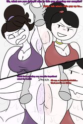 armpit_fetish armpit_grinding armpit_sandwich armpits black_hair brown_hair dialogue jaiden jaiden_animations jaidenanimations jaidens_mom mob_face mother_and_daughter ponytail reaper2545 sports_bra sssir8 tagme text youtube rating:Questionable score:263 user:Jackpot77