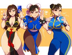 alternate_costume alternate_hairstyle big_ass big_breasts blushypixy blushyspicy capcom chun-li clothed hartman_hips hips hourglass_figure martial_arts muscular_female pantyhose round_ass street_fighter street_fighter_alpha thick_ass thick_legs thick_thighs thunder_thighs thunderthighs video_games wide_hips wink rating:Explicit score:309 user:JuicyBigAss