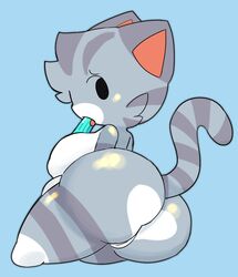 animal_crossing anthro anus ass big_ass big_butt breasts bubble_butt felid feline felis female fur furry furry_only huge_ass lolly_(animal_crossing) naked nintendo nude pussy sleepysous solo suggestive_food tagme tail thick_thighs wide_hips rating:Explicit score:83 user:Rapattack12