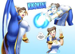 big_breasts breasts chun-li female shadowscarknight street_fighter street_fighter_6 rating:Explicit score:32 user:Rapattack12