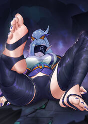 amisha blindfold feet foot_fetish league_of_legends purple_toenails riot_games solo solo_female spirit_blossom_series spirit_blossom_vayne vayne rating:Questionable score:195 user:ZBM