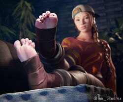 1girls 3d alternate_version_available baseball_cap blender blue_eyes blurry blurry_background bottomwear braid braided_hair braided_ponytail cap clothed clothing couch detailed_background epic_games feet female female_focus female_only foot_fetish foot_focus fortnite freckles freckles_on_face ginger ginger_hair haven_(fortnite) headwear high_heels lewdrex light-skinned_female light_skin long_hair on_couch pants ponytail presenting presenting_feet shirt sitting soles solo topwear watermark rating:Explicit score:12 user:mango05