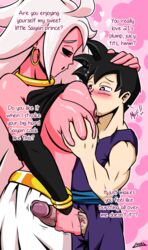 1boy 1boy1girl 1girls android android_21 android_girl black_hair breast_sucking dialogue dragon_ball dragon_ball_fighterz dragon_ball_z female hand_on_head handjob happy heart-shaped_pupils lech_lewds long_hair majin majin_android_21 male male/female nursing_handjob precum saiyan son_gohan son_gohan_(young) speech_bubble sucking_nipples text white_hair rating:Explicit score:146 user:reese66