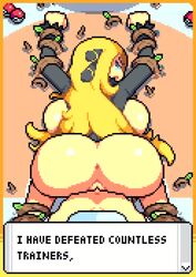 1boy 1girls animated ass ass_bigger_than_head big_ass big_breasts big_butt blonde_hair blue_eyes bound bound_wrists breasts breasts_bigger_than_head cintia_(pokémon) clothing cum cum_in_pussy cum_inside cynthia_(pokemon) darkred333 defeat_impregnation defeat_sex defeated doggy_style dubious_consent english_text female female_penetrated femsub from_behind gif huge_ass huge_breasts human human_only impregnation large_ass large_breasts larger_female long_hair longer_than_30_seconds lucas_(pokemon) male mature_female nintendo not_furry open_mouth penetration penis pixel_art pokemon pov pussy rape restrained sex small_dom_big_sub small_penis sound spread_legs straight top-down_bottom-up unwanted_creampie unwanted_cumshot vaginal_penetration video rating:Explicit score:2018 user:SpoonRaccoon