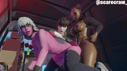 1futa 2girls 3d all_fours animated areola assisted_sex bouncing_breasts dark-skinned_futanari doggy_style female fortnite futa_on_female futadom futanari harlowe_(fortnite) interspecies kiara_k.o_(fortnite) kneeling large_ass large_breasts mp4 muscular_futanari nipples penetration robot robot_girl scarecraw_ sound tagme thick_thighs threesome tsuki_(fortnite) tsuki_2.0_(fortnite) video rating:Explicit score:239 user:scarecraw_