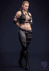 1girls 3d abs big_breasts blonde_female blonde_hair bridgette_wilson cleavage daz_studio dog_tags female female_only fit fit_female fully_clothed manbasama mortal_kombat mortal_kombat_11 solo sonya_blade rating:Safe score:73 user:Crcole331