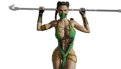 1girls 3d apex_legends ass big_breasts blender breasts clothed clothing cosplay crossover_cosplay dark-skinned_female dliquad female female_only jade_(mortal_kombat) jade_(mortal_kombat)_(cosplay) loba loba_(apex_legends) loba_andrade mortal_kombat respawn_entertainment tattoo thick_thighs rating:Explicit score:46 user:Crcole331