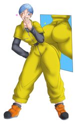 1girls ass big_ass bubble_ass bubble_butt bulma_briefs charge_sol dat_ass dragon_ball dragon_ball_super jumpsuit rating:Questionable score:23 user:mxfix_mxbbin