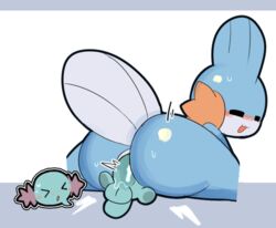 anthro big_ass bubble_butt huge_ass mudkip pokémon_(species) pokemon sleepysous tagme wooper rating:Explicit score:79 user:Rapattack12